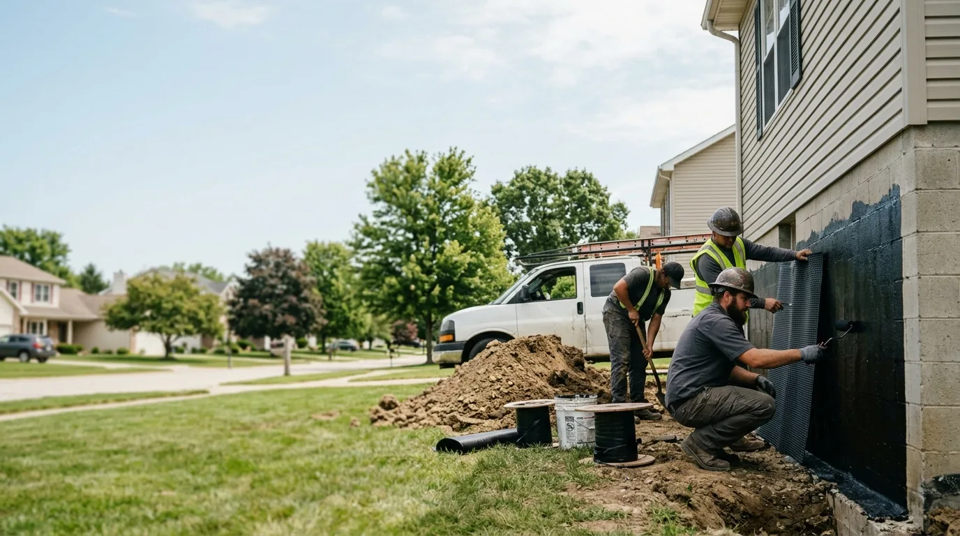 Basement Waterproofing in Mount Blanchard, OH near me